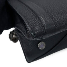 Load image into Gallery viewer, BVLGARI Chain tote Black Leather