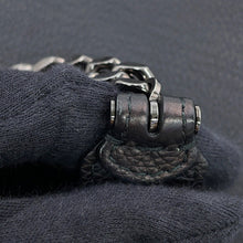 Load image into Gallery viewer, BVLGARI Chain tote Black Leather