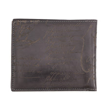Load image into Gallery viewer, Berluti Makore Bi-fold Wallet Navy235738 scritto leather