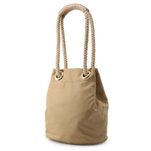 将图像加载到图库查看器中,PRADA Re-Nylon Mariner Bucket Bag Beige1BE082_2HG8_F0040_V_OOO Nylon Leather Size Small