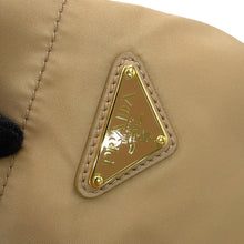 将图像加载到图库查看器中,PRADA Re-Nylon Mariner Bucket Bag Beige1BE082_2HG8_F0040_V_OOO Nylon Leather Size Small