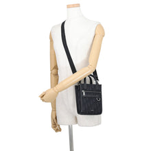 Load image into Gallery viewer, Dior Oblique Jacquard Safari North-South 2-Way Bag Black2ESWS017YKY_H03E Canvas Grained CalfLeather Size Mini