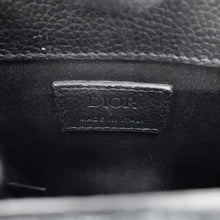 Load image into Gallery viewer, Dior Oblique Jacquard Safari North-South 2-Way Bag Black2ESWS017YKY_H03E Canvas Grained CalfLeather Size Mini