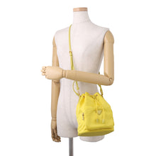将图像加载到图库查看器中,PRADA Re-Nylon Duet Bucket 2WAY Bag Yellow1BH038 Nylon