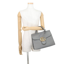 Load image into Gallery viewer, GUCCI GG Marmont 2WAYBag Gray421890 Leather
