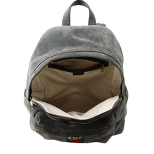 Load image into Gallery viewer, GUCCI Offdia Medium Backpack Gray/Green/Red834466 suede