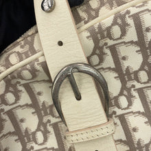 Load image into Gallery viewer, Dior Trotter Floral Embroidery Bag Beige/Multicolor Canvas Leather