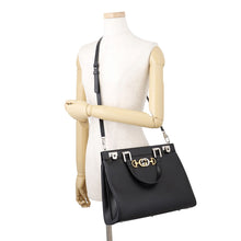 Load image into Gallery viewer, GUCCI Zumi Medium Top Handle Black564714 Leather Size Medium