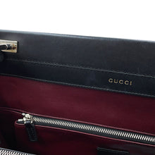 Load image into Gallery viewer, GUCCI Zumi Medium Top Handle Black564714 Leather Size Medium
