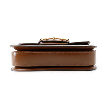 Load image into Gallery viewer, GUCCI Horsebit 1955 Shoulder Bag Beige602204 Leather Size Medium