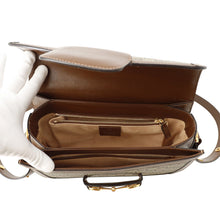 Load image into Gallery viewer, GUCCI Horsebit 1955 Shoulder Bag Beige602204 Leather Size Medium