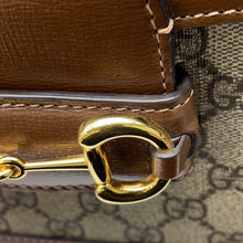 Load image into Gallery viewer, GUCCI Horsebit 1955 Shoulder Bag Beige602204 Leather Size Medium