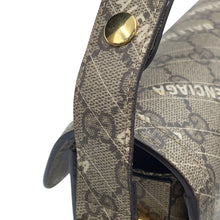 Load image into Gallery viewer, GUCCI GUCCI × BALENCIAGA Hacker Project Horsebit 1955 Shoulder Bag Beige602204 GG SupremeCanvas Size Medium