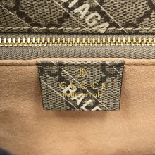Load image into Gallery viewer, GUCCI GUCCI × BALENCIAGA Hacker Project Horsebit 1955 Shoulder Bag Beige602204 GG SupremeCanvas Size Medium