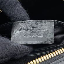 Load image into Gallery viewer, Ferragamo Gancini logo shoulder bag Black21H006 Leather Size Mini