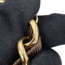 Load image into Gallery viewer, Ferragamo Vala Ribbon ChainShoulder Brown21D191 Leather