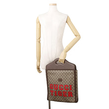 将图像加载到图库查看器中,GUCCI GG Supreme 2WAYBag Beige/Brown688497 GG SupremeCanvas Leather