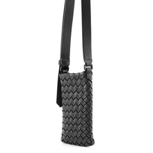 Load image into Gallery viewer, Bottega Veneta Phone holder Black Leather