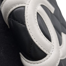 Load image into Gallery viewer, CHANEL Cambon Long Wallet Black/WhiteA26717 Lambskin