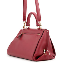 Load image into Gallery viewer, Ferragamo Gancini 2WAYBag Bordeaux21F606 Leather