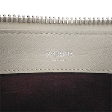 Load image into Gallery viewer, BURBERRY Night One Belt Gray8085351 Leather Size Medium