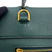 Load image into Gallery viewer, CELINE Belt bag Green180153 Leather Size micro