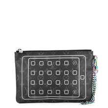 Load image into Gallery viewer, LOUIS VUITTON IPAD・Pouch NoirM64449 Monogram Eclipse Fragment Hiroshi Fujiwara
