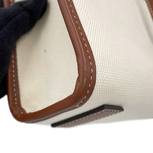 将图像加载到图库查看器中,BURBERRY Freya Tote 2WAY Bag Beige/Tan80441431 Canvas Leather Size Mini