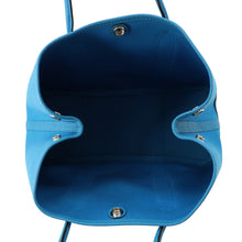 Load image into Gallery viewer, HERMES Garden Party Blue Zanzibar Toile Officier Negonda Leather Size TPM