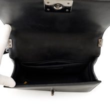 Load image into Gallery viewer, CHANEL ChainShoulder Bag Matelasse CC Logo Boy Chanel BlackA67086 Patent Leather