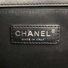 Load image into Gallery viewer, CHANEL ChainShoulder Bag Matelasse CC Logo Boy Chanel BlackA67086 Patent Leather