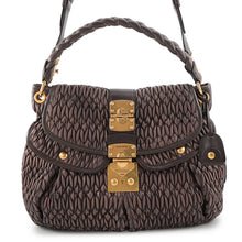 Load image into Gallery viewer, MIUMIU Matelassé Hobo 2WAY Bag BrownRR1300_ZRE_F0572 Leather