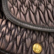 Load image into Gallery viewer, MIUMIU Matelassé Hobo 2WAY Bag BrownRR1300_ZRE_F0572 Leather
