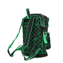 Load image into Gallery viewer, Bottega Veneta Reverse Logo Webbing Backpack Black/Parakeet658972V1VN11091 Canvas