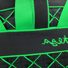 Load image into Gallery viewer, Bottega Veneta Reverse Logo Webbing Backpack Black/Parakeet658972V1VN11091 Canvas