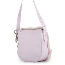 Load image into Gallery viewer, BURBERRY Night One Belt Lavender8076798 Leather faux fur Size Small