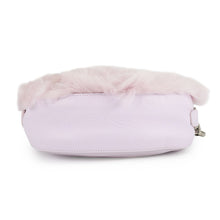 Load image into Gallery viewer, BURBERRY Night One Belt Lavender8076798 Leather faux fur Size Small