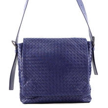 Load image into Gallery viewer, Bottega Veneta INTRECCIATO Crossbody Shoulder Blue163971VQ1314223 Leather