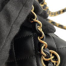 Load image into Gallery viewer, CHANEL Mini Classic Handbag BlackA35200-Y04059-94305 Lambskin Size 17