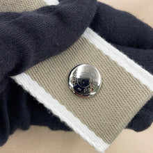 将图像加载到图库查看器中,HERMES Brid a Black Natural Canvas Size GM