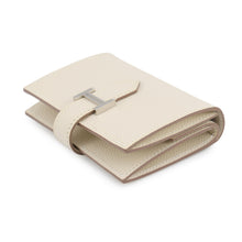 Load image into Gallery viewer, HERMES Bearn Coin Purse Craie Epsom