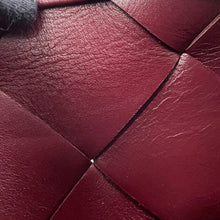 Load image into Gallery viewer, Bottega Veneta Maxi INTRECCIATO Cassette Camera Bag Bordeaux709417VCQC22247 Lambskin Size Small