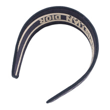 Load image into Gallery viewer, Dior Oblique headband Navy/White Canvas