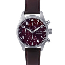 Load image into Gallery viewer, IWC Pilot's Watch Chronograph 41 Chinese New Year Limited Edition of 500 Pieces Worldwide Stainless Steel LeatherIW388107
