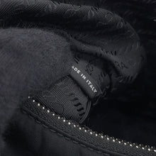 将图像加载到图库查看器中,PRADA Re-Edition 2005 Re-Nylon mini bag Black1NE204_R064_F0002 Nylon Saffiano LeatherLeather