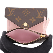 将图像加载到图库查看器中,LOUIS VUITTON Portefeuille Victorine Rose BallerineM62360 Monogram