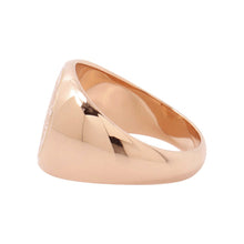 Load image into Gallery viewer, HERMES Exlibris Chevalier Ring Size 61/#21 18K Pink Gold