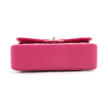 将图像加载到图库查看器中,CHANEL Matelasse W flap Chain Shoulder Bag PinkA01113 Caviar Leather Size 23