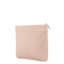 Load image into Gallery viewer, CHANEL V Stitch Clutch Bag BeigeA69251 Caviar Leather