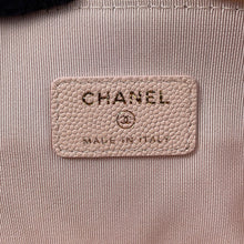 Load image into Gallery viewer, CHANEL V Stitch Clutch Bag BeigeA69251 Caviar Leather